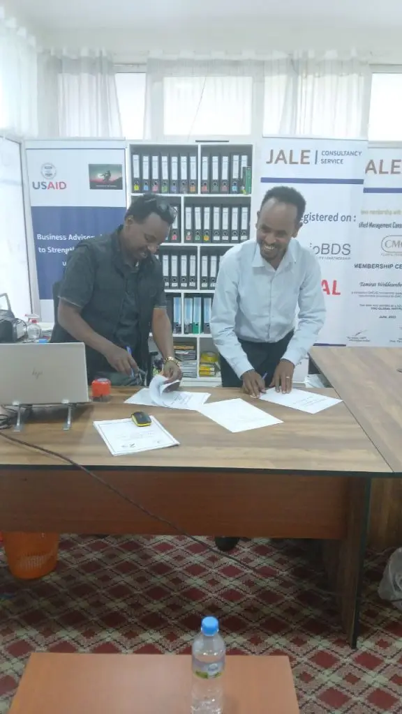 Agreement signing ceremony