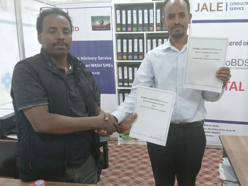 Work agreement with Jale Consultancy
