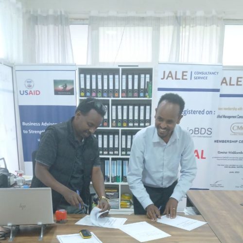 Agreement signing ceremony